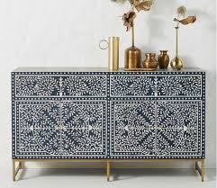 Bone Inlay Cabinet